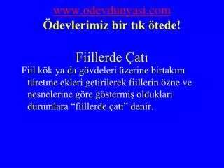 www odevdunyasi com devlerimiz bir t k tede fiillerde at