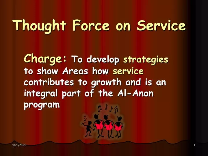 thought force on service