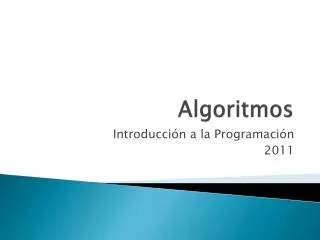 algoritmos