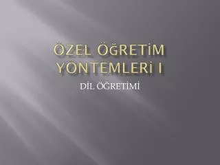 zel ret m y ntemler i
