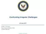 Confronting Irregular Challenges - slide 1
