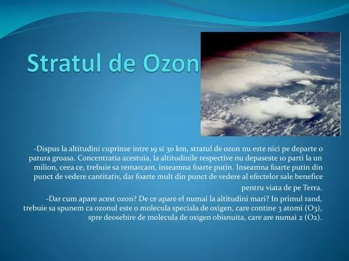 stratul de ozon
