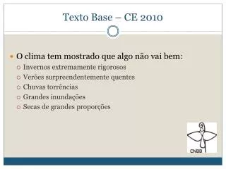 texto base ce 2010
