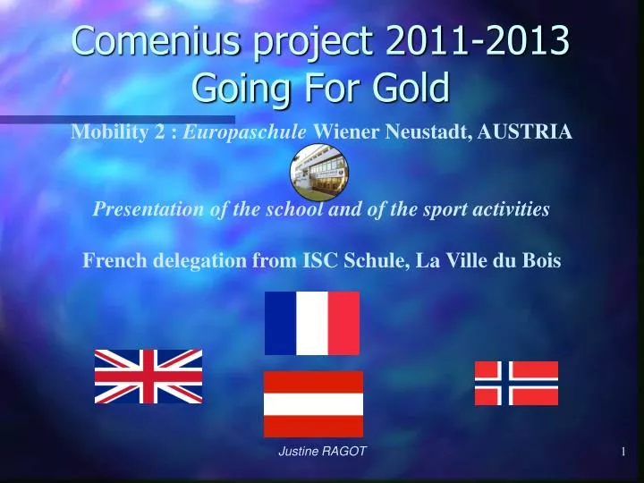 comenius project 2011 2013 going for gold
