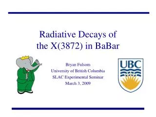 Radiative Decays of the X(3872) in BaBar