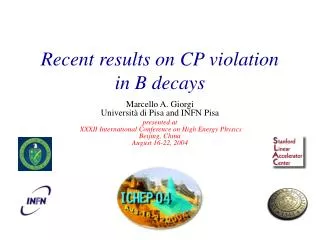 recent results on cp violation in b decays
