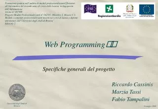 web programming