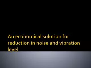 Anti Vibration Mounts- Sumee Rubber industries