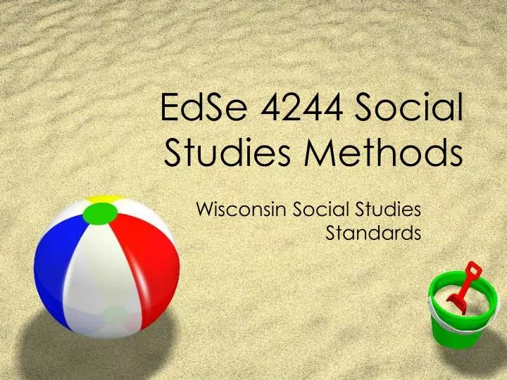 edse 4244 social studies methods