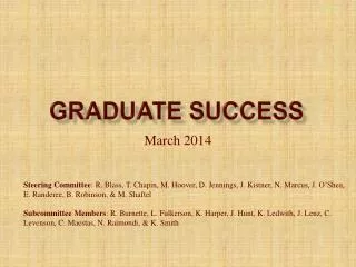 Graduate success