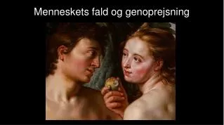 menneskets fald og genoprejsning