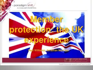 Member protection: the UK experience