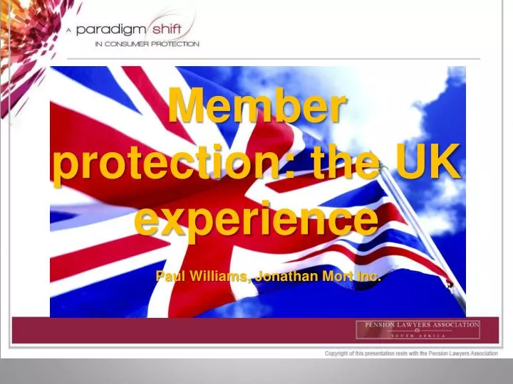 member protection the uk experience