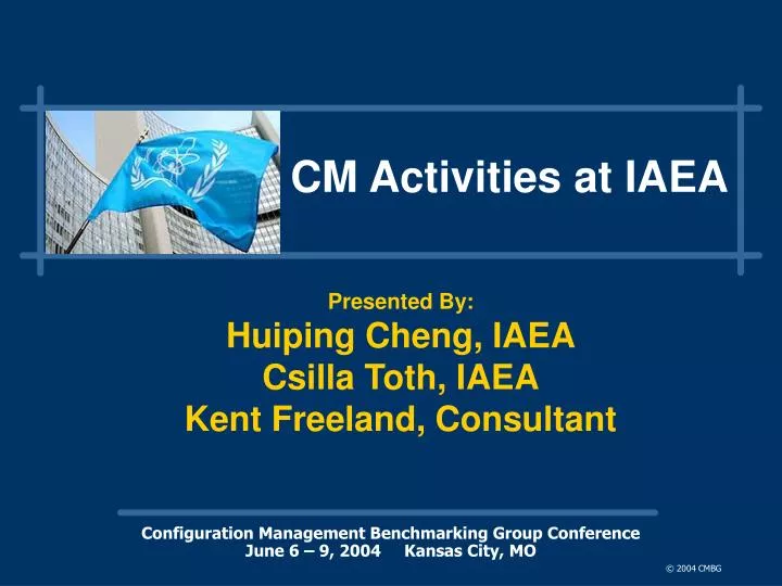cm activities at iaea