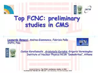 Top FCNC: preliminary studies in CMS