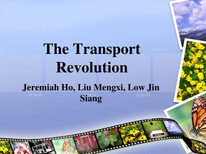 the transport revolution
