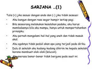 sarjana 1