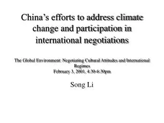 song li