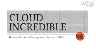 Human Resource Management System (HRMS)