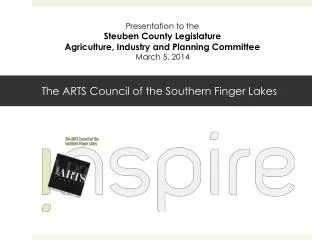 The ARTS Council of the Southern Finger Lakes