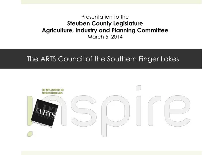 the arts council of the southern finger lakes