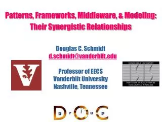 Patterns, Frameworks, Middleware, &amp; Modeling: Their Synergistic Relationships