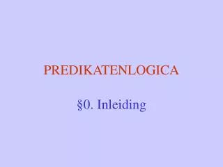predikatenlogica