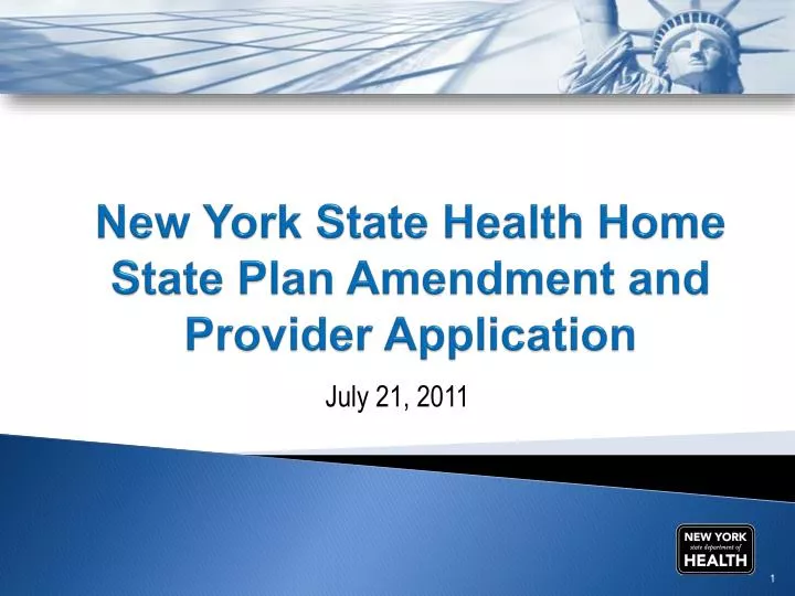 new york state health home state plan amendment and provider application