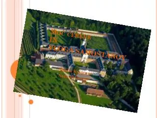 mo cerkve in vloga samostanov