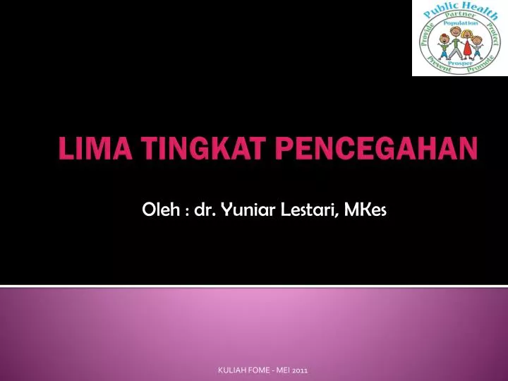 oleh dr yuniar lestari mkes