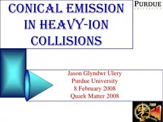 Conical Emission in Heavy-Ion Collisions
