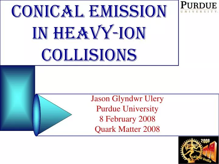conical emission in heavy ion collisions