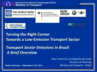 Transport Sector Emissions in Brazil A Brief Overview