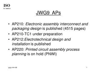 JWG9 APs