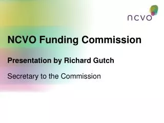 NCVO Funding Commission