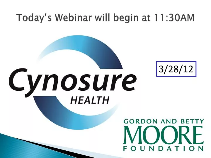 today s webinar will begin at 11 30am