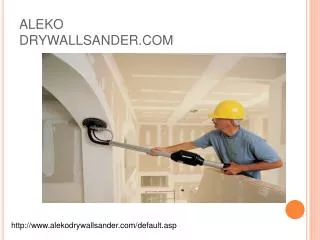 aleko drywallsander com