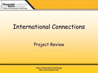 international connections