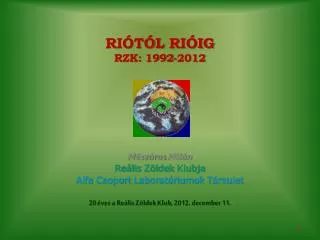ri t l ri ig rzk 1992 2012