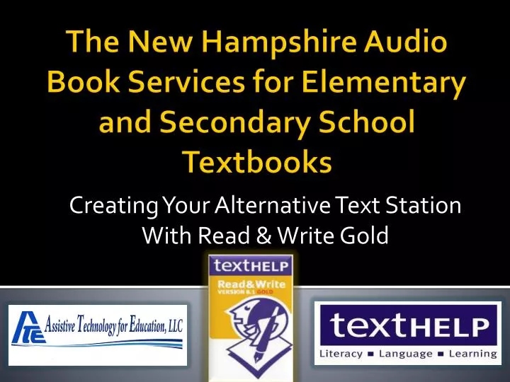 creating your alternative text station with read write gold