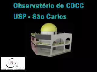 observat rio do cdcc usp sc