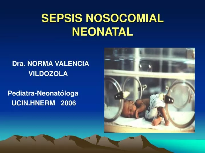 sepsis nosocomial neonatal