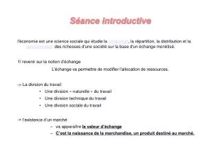 s ance introductive