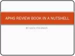 APHG REVIEW BOOK IN A NUTSHELL - slide 1