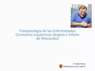 fisiopatolog a de las enfermedades coronarias isqu micas angina e infarto de miocardio