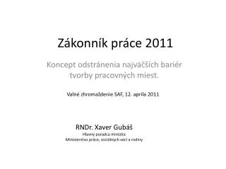 z konn k pr ce 2011