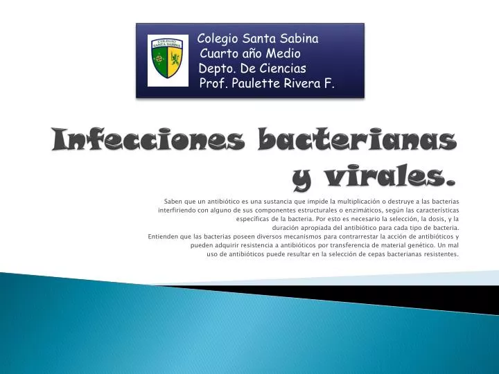 infecciones bacterianas y virales