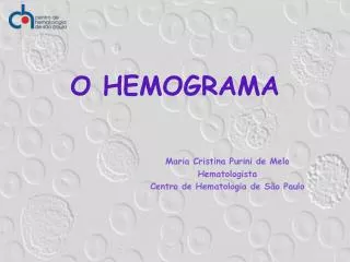 o hemograma