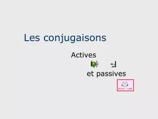 les conjugaisons