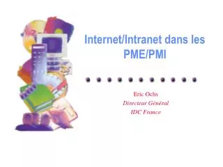 internet intranet dans les pme pmi